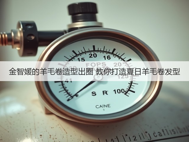 金智媛的羊毛卷造型出圈 教你打造夏日羊毛卷发型(图3)