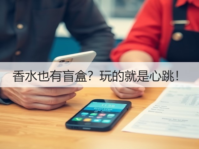 香水也有盲盒？玩的就是心跳！(图1)