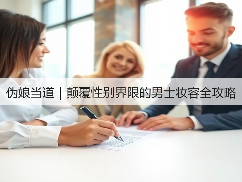 伪娘当道｜颠覆性别界限的男士妆容全攻略