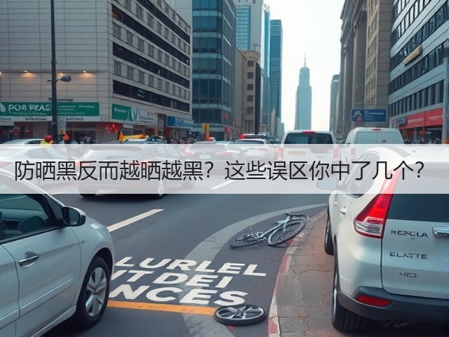 防晒黑反而越晒越黑?这些误区你中了几个?(图1) 防晒黑反而越晒越黑?这些误区你中了几个?(图1)