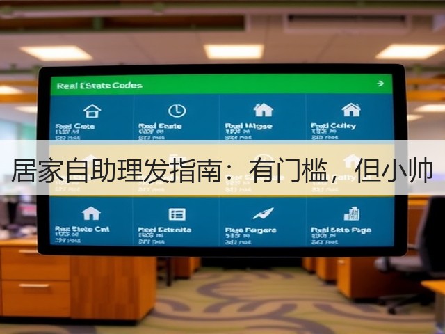 居家自助理发指南：有门槛，但小帅(图3)
