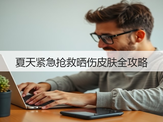 夏天紧急抢救晒伤皮肤全攻略(图1)