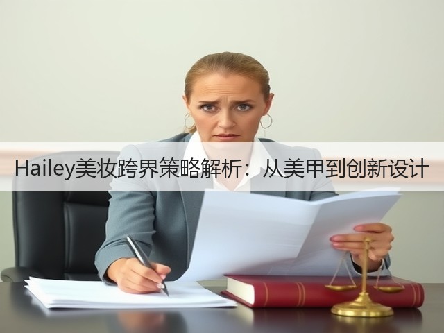 Hailey美妆跨界策略解析:从美甲到创新设计(图2) Hailey美妆跨界策略解析:从美甲到创新设计(图2)