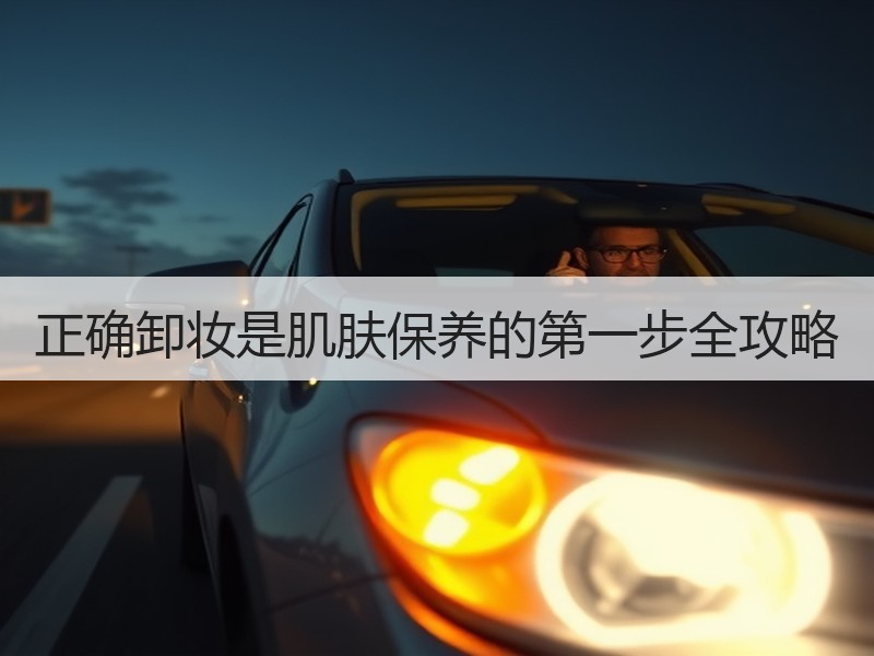 正确卸妆是肌肤保养的第一步全攻略
