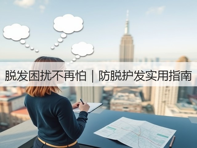 脱发困扰不再怕|防脱护发实用指南(图1) 脱发困扰不再怕|防脱护发实用指南(图1)