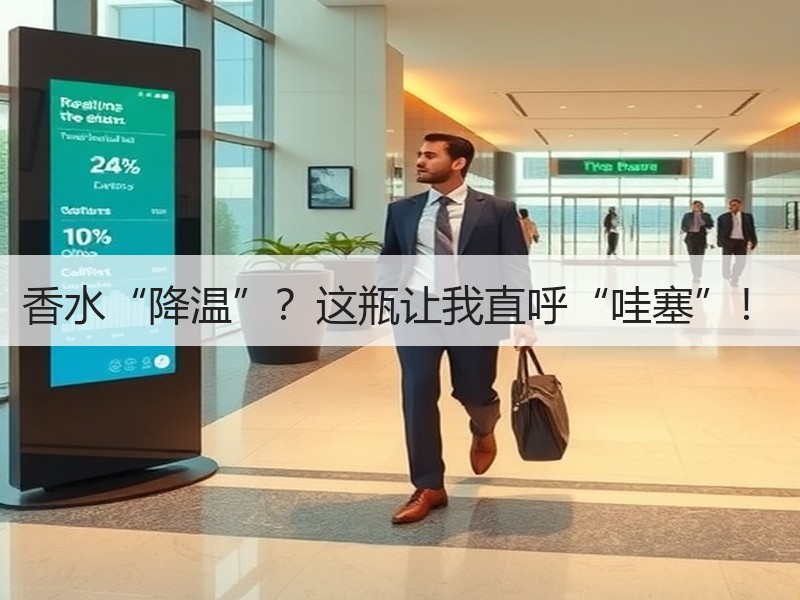 香水“降温”？这瓶让我直呼“哇塞”！