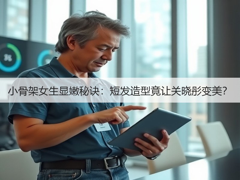 小骨架女生显嫩秘诀：短发造型竟让关晓彤变美？