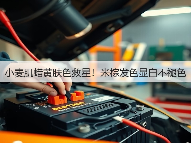 小麦肌蜡黄肤色救星！米棕发色显白不褪色