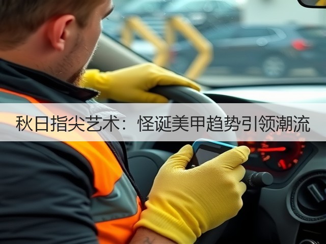 秋日指尖艺术:怪诞美甲趋势引领潮流(图2) 秋日指尖艺术:怪诞美甲趋势引领潮流(图2)