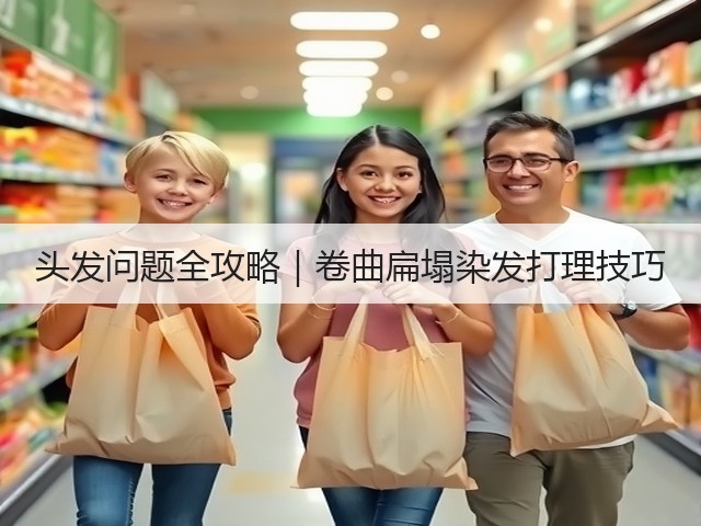 头发问题全攻略|卷曲扁塌染发打理技巧(图2) 头发问题全攻略|卷曲扁塌染发打理技巧(图2)