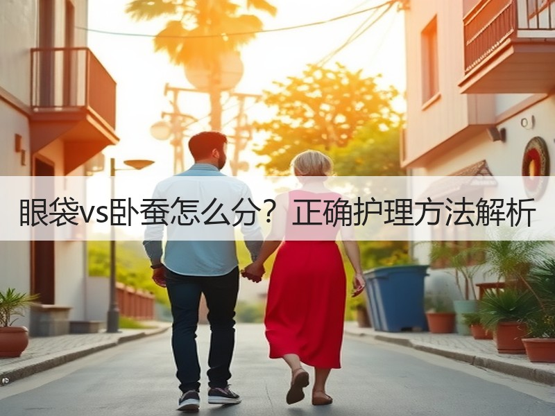 眼袋vs卧蚕怎么分？正确护理方法解析