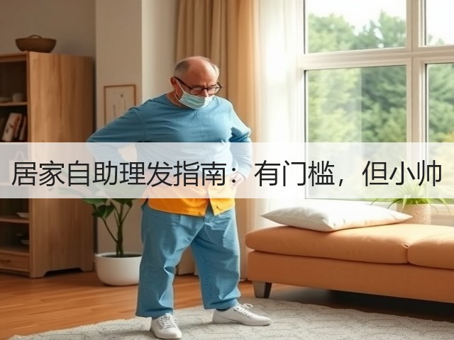 居家自助理发指南:有门槛,但小帅(图3) 居家自助理发指南:有门槛,但小帅(图3)