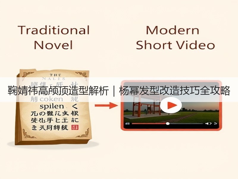 鞠婧祎高颅顶造型解析｜杨幂发型改造技巧全攻略