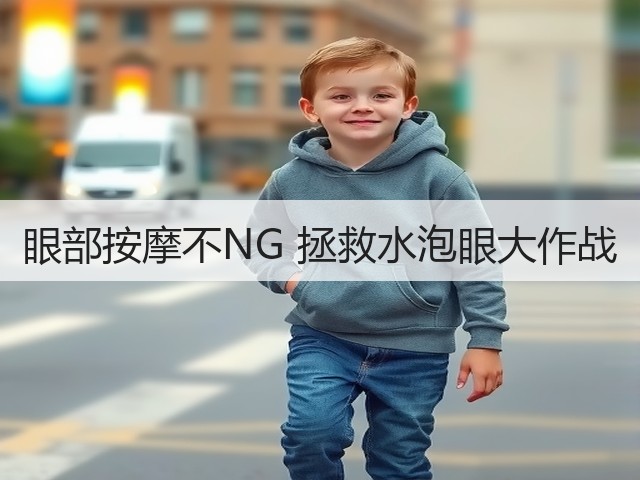 眼部按摩不NG 拯救水泡眼大作战(图1)
