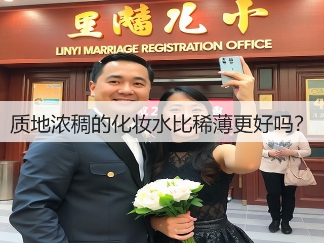质地浓稠的化妆水比稀薄更好吗?(图1) 质地浓稠的化妆水比稀薄更好吗?(图1)