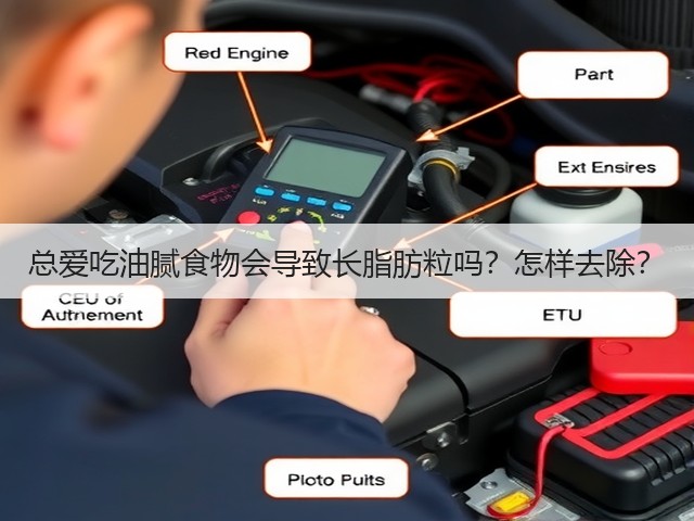 总爱吃油腻食物会导致长脂肪粒吗?怎样去除?(图1) 总爱吃油腻食物会导致长脂肪粒吗?怎样去除?(图1)