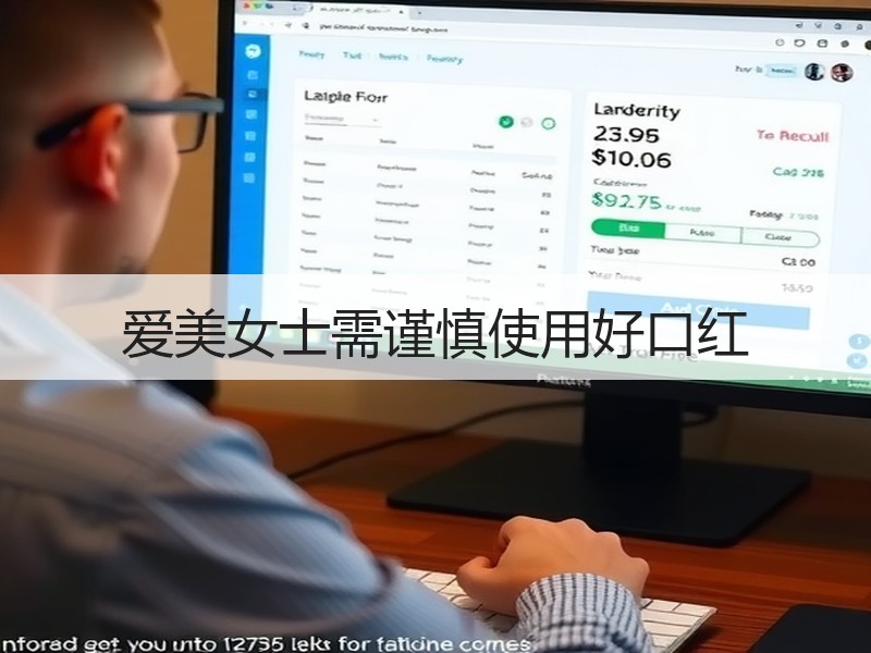爱美女士需谨慎使用好口红