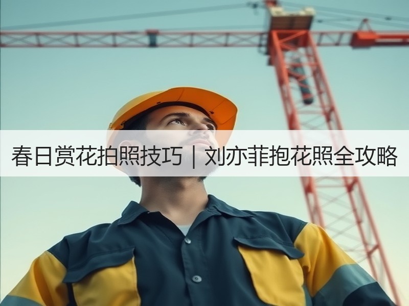 春日赏花拍照技巧｜刘亦菲抱花照全攻略
