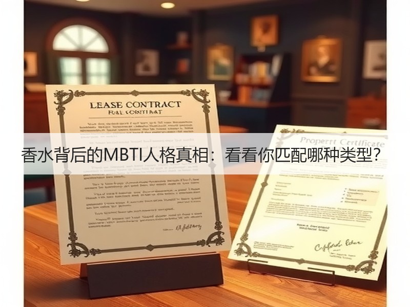 香水背后的MBTI人格真相：看看你匹配哪种类型？