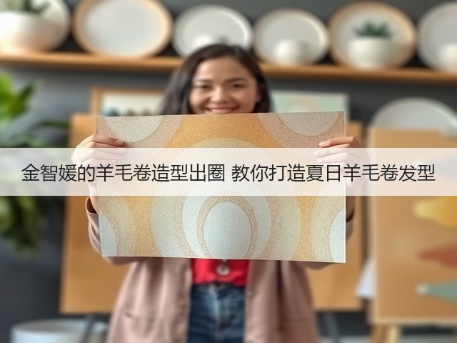 金智媛的羊毛卷造型出圈 教你打造夏日羊毛卷发型(图3) 金智媛的羊毛卷造型出圈 教你打造夏日羊毛卷发型(图3)