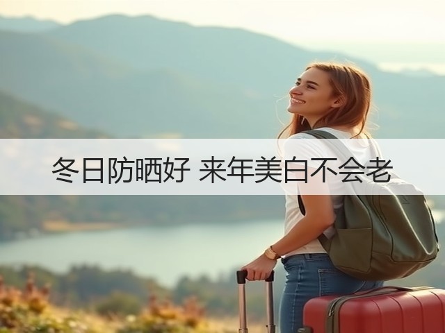 冬日防晒好 来年美白不会老(图1) 冬日防晒好 来年美白不会老(图1)