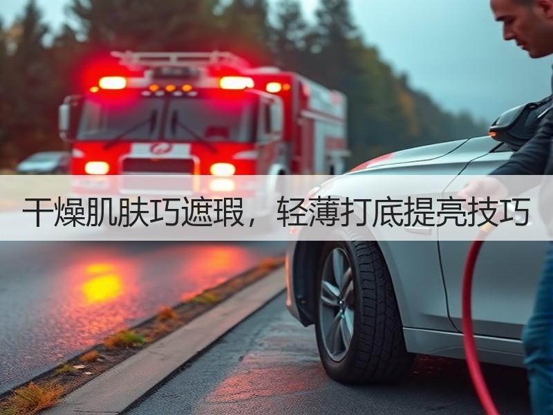 干燥肌肤巧遮瑕，轻薄打底提亮技巧