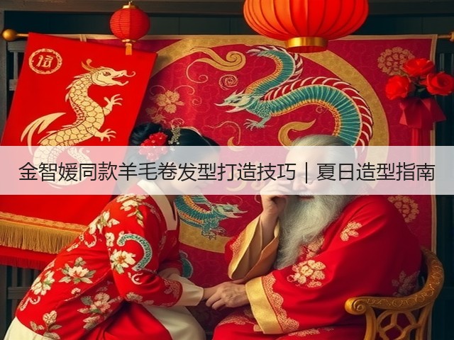 金智媛同款羊毛卷发型打造技巧|夏日造型指南(图3) 金智媛同款羊毛卷发型打造技巧|夏日造型指南(图3)