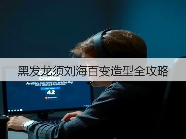 黑发龙须刘海百变造型全攻略(图1)
