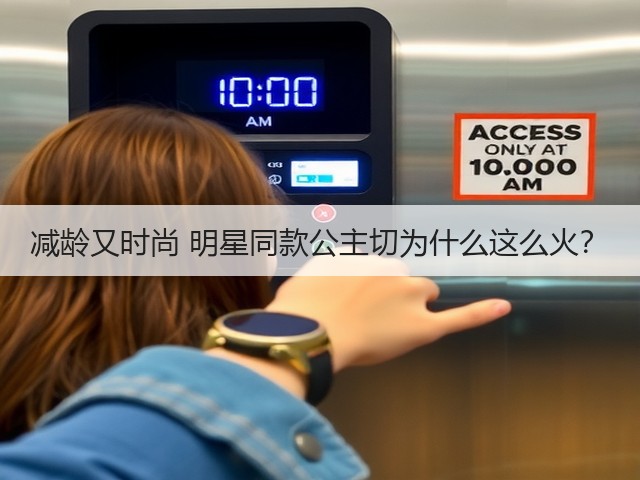 减龄又时尚 明星同款公主切为什么这么火？(图2)