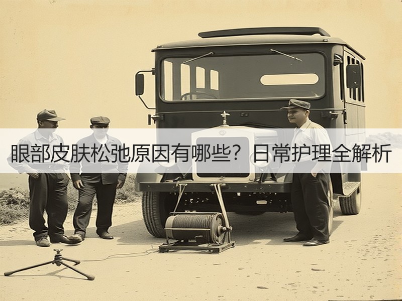 眼部皮肤松弛原因有哪些？日常护理全解析