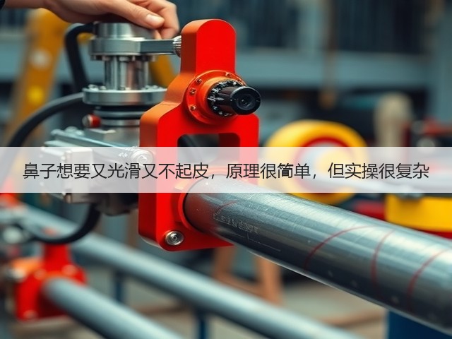 鼻子想要又光滑又不起皮，原理很简单，但实操很复杂(图2)