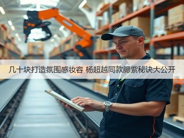 几十块打造氛围感妆容 杨超越同款腮紫秘诀大公开(图2)