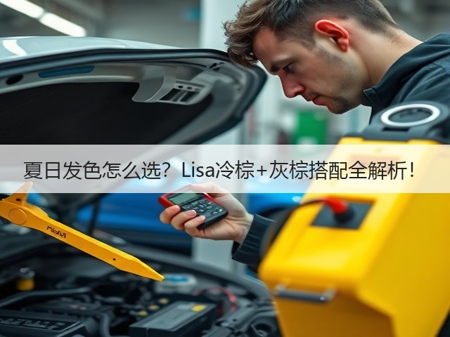 夏日发色怎么选？Lisa冷棕+灰棕搭配全解析！(图3)