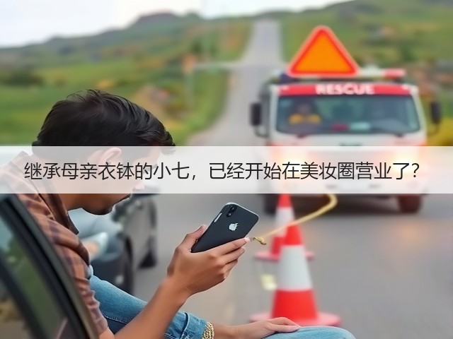 继承母亲衣钵的小七,已经开始在美妆圈营业了?(图3) 继承母亲衣钵的小七,已经开始在美妆圈营业了?(图3)