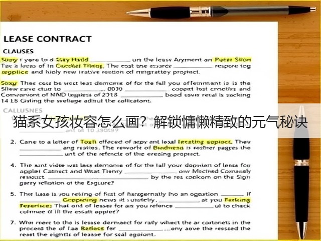 猫系女孩妆容怎么画?解锁慵懒精致的元气秘诀(图2) 猫系女孩妆容怎么画?解锁慵懒精致的元气秘诀(图2)
