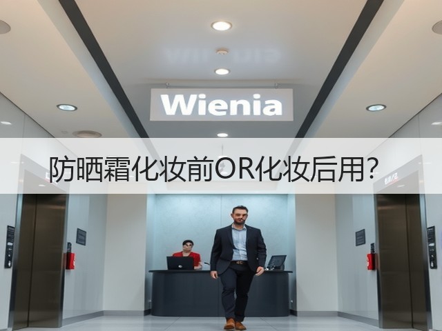 防晒霜化妆前OR化妆后用？(图1)