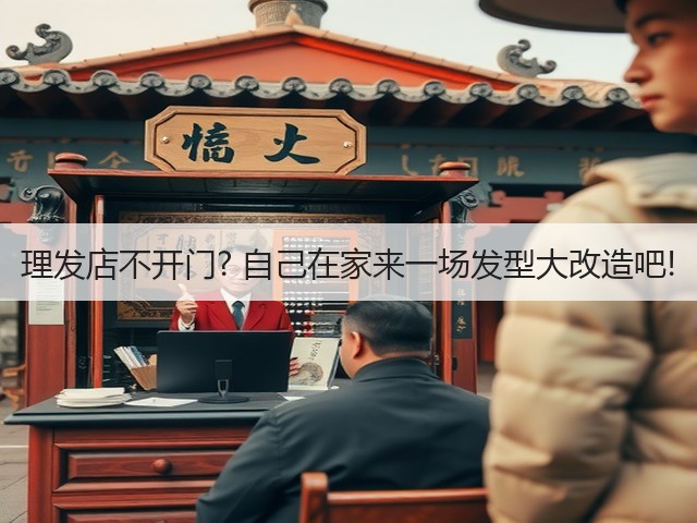理发店不开门? 自己在家来一场发型大改造吧!(图3)