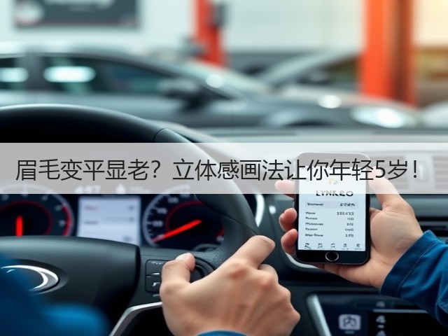眉毛变平显老?立体感画法让你年轻5岁!(图3) 眉毛变平显老?立体感画法让你年轻5岁!(图3)