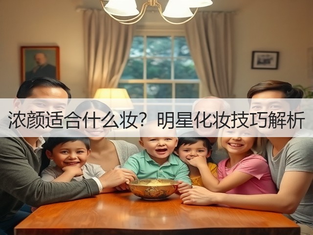 浓颜适合什么妆？明星化妆技巧解析(图1)