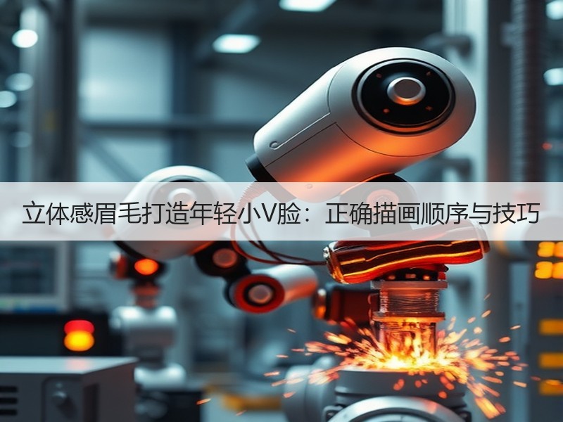 立体感眉毛打造年轻小V脸：正确描画顺序与技巧