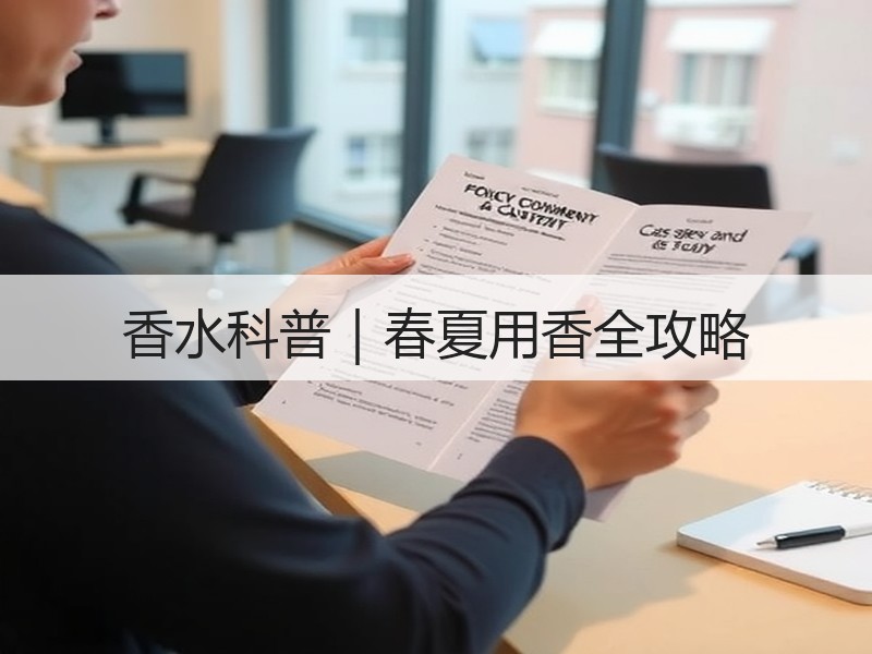 香水科普｜春夏用香全攻略