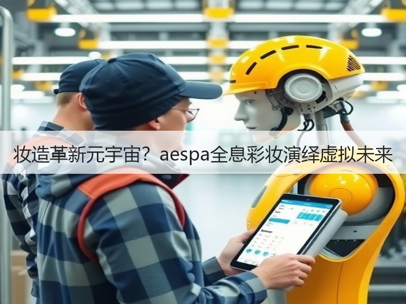 妆造革新元宇宙？aespa全息彩妆演绎虚拟未来