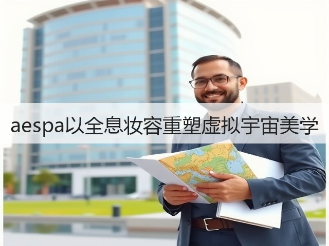 aespa以全息妆容重塑虚拟宇宙美学(图3) aespa以全息妆容重塑虚拟宇宙美学(图3)