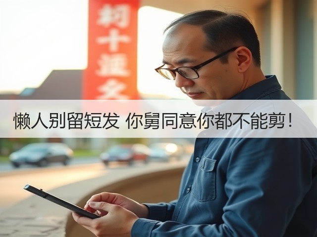 懒人别留短发 你舅同意你都不能剪！(图1)