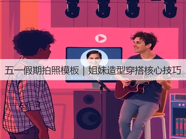 五一假期拍照模板|姐妹造型穿搭核心技巧(图3) 五一假期拍照模板|姐妹造型穿搭核心技巧(图3)
