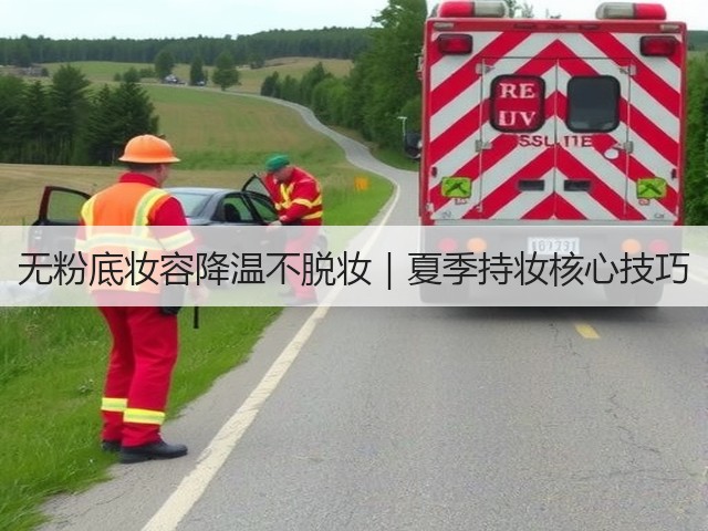 无粉底妆容降温不脱妆｜夏季持妆核心技巧(图1)