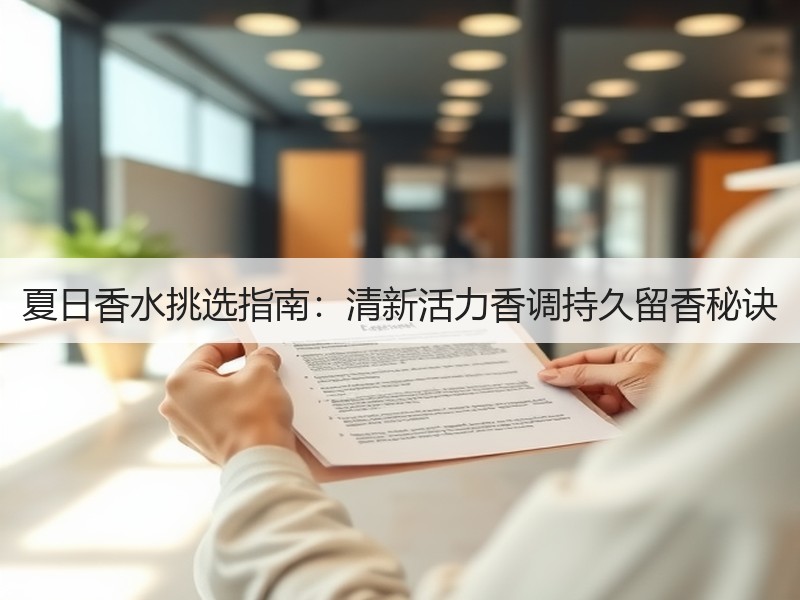 夏日香水挑选指南：清新活力香调持久留香秘