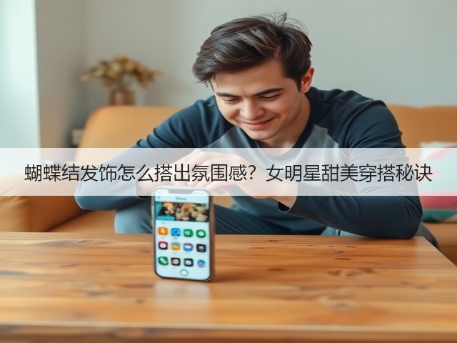 蝴蝶结发饰怎么搭出氛围感?女明星甜美穿搭秘诀(图1) 蝴蝶结发饰怎么搭出氛围感?女明星甜美穿搭秘诀(图1)