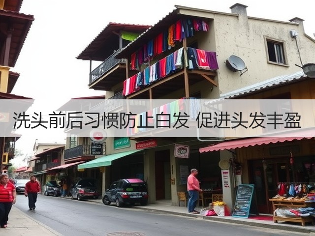 洗头前后习惯防止白发 促进头发丰盈(图1)