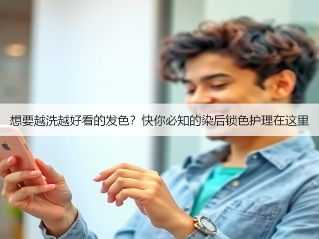 想要越洗越好看的发色?快你必知的染后锁色护理在这里(图2) 想要越洗越好看的发色?快你必知的染后锁色护理在这里(图2)
